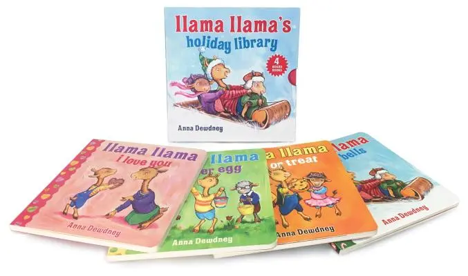 Biblioteca de vacanță a lui Llama Llama - Llama Llama's Holiday Library
