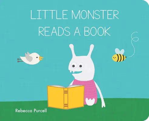 Micul monstru citește o carte - Little Monster Reads a Book
