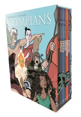 Olympians Boxed Set Cărțile 7-12: Ares, Apollo, Artemis, Hermes, Hefaistos și Dionysos - Olympians Boxed Set Books 7-12: Ares, Apollo, Artemis, Hermes, Hephaistos, and Dionysos