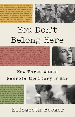 You Don't Belong Here: How Three Women Rewrote the Story of War (Cum trei femei au rescris povestea războiului) - You Don't Belong Here: How Three Women Rewrote the Story of War