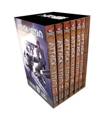 Attack on Titan Sezonul final Partea 1 Manga Box Set - Attack on Titan the Final Season Part 1 Manga Box Set