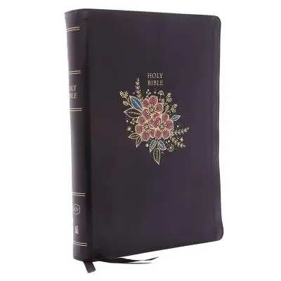 KJV, Biblie de referință de lux, imprimare super-gigant, imitație piele, negru, ediție cu litere roșii - KJV, Deluxe Reference Bible, Super Giant Print, Imitation Leather, Black, Red Letter Edition