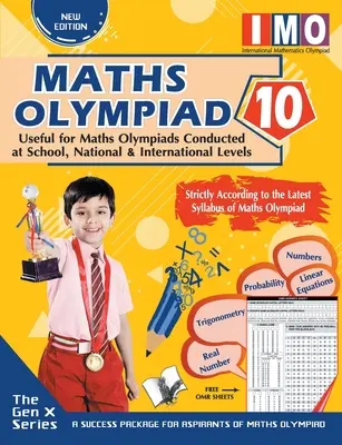 Olimpiada Internațională de Matematică - Clasa 10 (cu foi OMR) - International Maths Olympiad - Class 10 (With OMR Sheets)