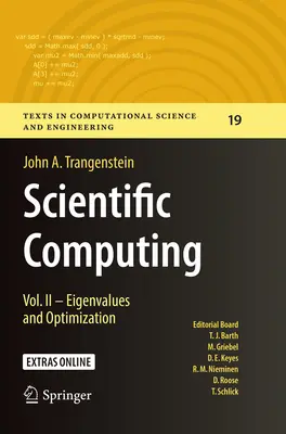 Calcul științific: Vol. II - Valori proprii și optimizare - Scientific Computing: Vol. II - Eigenvalues and Optimization