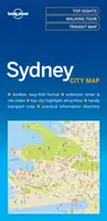 Lonely Planet Sydney Hartă a orașului 1 - Lonely Planet Sydney City Map 1