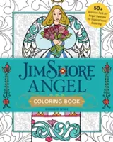 Jim Shore Angel Carte de colorat: 50+ Glorious Folk Art Angel Designs for Inspirational Coloring - Jim Shore Angel Coloring Book: 50+ Glorious Folk Art Angel Designs for Inspirational Coloring