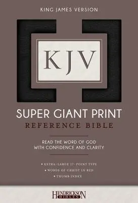 Biblia KJV cu caractere gigantice - KJV Super Giant Print Bible