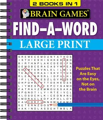 Brain Games - 2 cărți în 1 - Find-A-Word - Brain Games - 2 Books in 1 - Find-A-Word