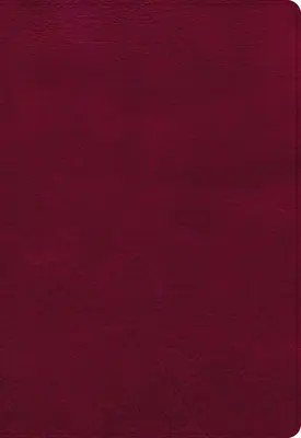 Biblia de referință NASB Super Giant Print, Burgundy Leathertouch, Indexată - NASB Super Giant Print Reference Bible, Burgundy Leathertouch, Indexed