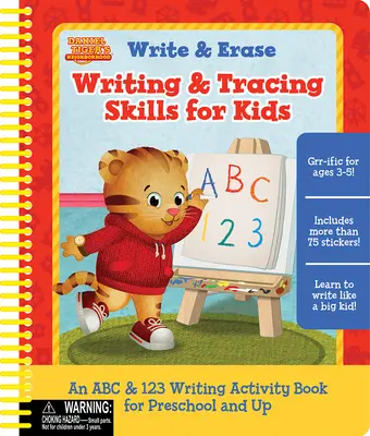 Daniel Tiger Abilități de scriere și trasare pentru copii - Daniel Tiger Writing & Tracing Skills for Kids