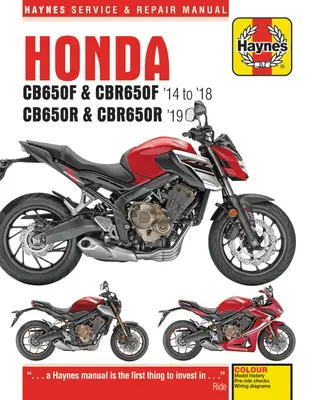 Honda Cb650f & Cbr650f '14 - '18 și Cb650r & Cbr650r '19 - Honda Cb650f & Cbr650f '14 to '18 and Cb650r & Cbr650r '19