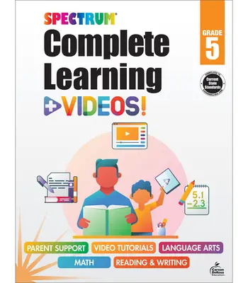 Spectrum Complete Learning + Video Workbook - Spectrum Complete Learning + Videos Workbook