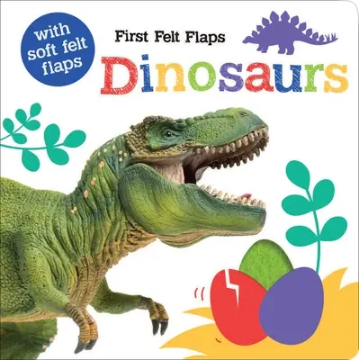 Primele clape de fetru: Dinozauri! - First Felt Flaps: Dinosaurs!