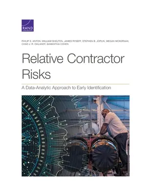 Relative Contractor Risks: O abordare analitică a datelor pentru identificarea timpurie - Relative Contractor Risks: A Data-Analytic Approach to Early Identification