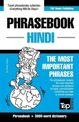 Culegere de fraze engleză-hindi și vocabular de actualitate de 3000 de cuvinte - English-Hindi phrasebook and 3000-word topical vocabulary