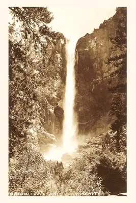 Jurnal de epocă Cascada Bridal Veil, Yosemite - The Vintage Journal Bridal Veil Falls, Yosemite