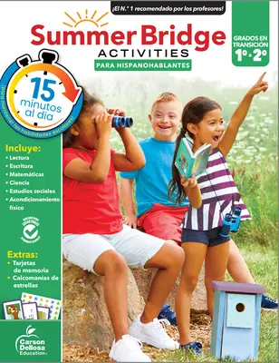 Activități punte de vară spaniolă 1-2, clasele 1 - 2 - Summer Bridge Activities Spanish 1-2, Grades 1 - 2