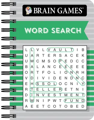 Brain Games Mini - Căutarea cuvintelor (verde) - Brain Games Mini - Word Search (Green)