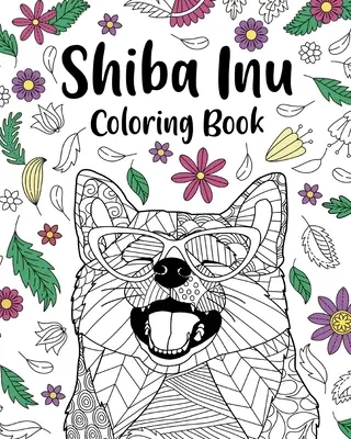 Shiba Inu Carte de colorat - Shiba Inu Coloring Book