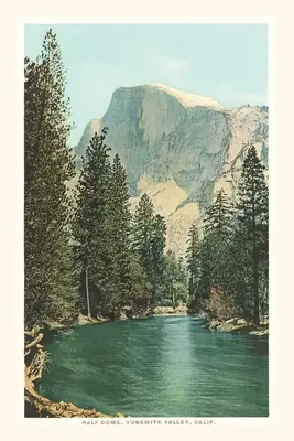 Jurnalul Vintage Half Dome, Yosemite, California buzunar - The Vintage Journal Half Dome, Yosemite, California pocket