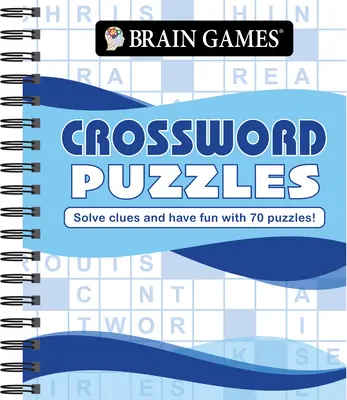 Brain Games - Cuvinte încrucișate (Waves): Rezolvă indiciile și distrează-te cu 70 de puzzle-uri! - Brain Games - Crossword Puzzles (Waves): Solve Clues and Have Fun with 70 Puzzles!