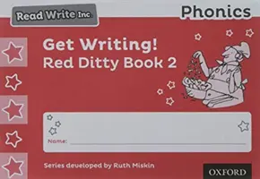 Read Write Inc. Phonics: Get Writing! Red Ditty Book 2 Pachet de 10 - Read Write Inc. Phonics: Get Writing! Red Ditty Book 2 Pack of 10