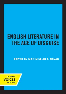 Literatura engleză în epoca deghizării - English Literature in the Age of Disguise