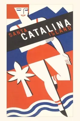 The Vintage Journal Fată în costum de baie, Insula Santa Catalina - The Vintage Journal Girl in Swim Suit, Santa Catalina Island