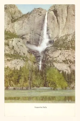 Jurnal de epocă Cascada Yosemite, California - The Vintage Journal Yosemite Falls, California