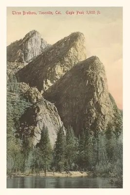 The Vintage Journal Three Brothers, Yosemite