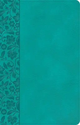 Biblia de referință NASB cu amprentă mare și format personal, Teal Leathertouch - NASB Large Print Personal Size Reference Bible, Teal Leathertouch