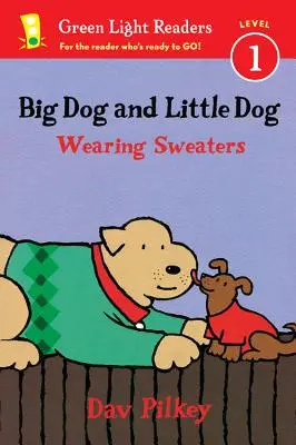 Câinele mare și câinele mic poartă pulovere - Big Dog and Little Dog Wearing Sweaters
