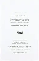 Rapoarte ale hotărârilor, avizelor consultative și ordonanțelor: Relocarea Ambasadei Statelor Unite la Ierusalim (Palestina împotriva Statelor Unite ale Americii) Ordin - Reports of Judgments, Advisory Opinions and Orders: Relocation of the United States Embassy to Jerusalem (Palestine V. United States of America) Order