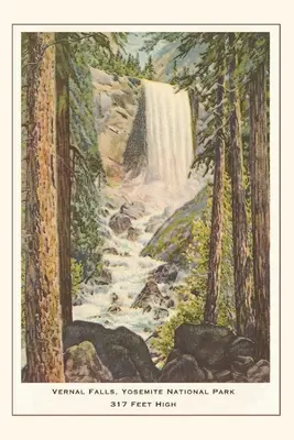 Jurnalul Vintage Vernal Falls, Yosemite, California - The Vintage Journal Vernal Falls, Yosemite, California