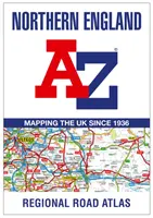 Atlas rutier regional A-Z din nordul Angliei - Northern England Regional A-Z Road Atlas