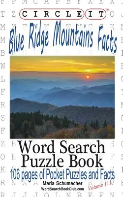 Circle It, Blue Ridge Mountains fapte, căutare prin cuvinte, carte puzzle - Circle It, Blue Ridge Mountains Facts, Word Search, Puzzle Book