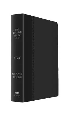 Biblia de studiu Jeremiah, Niv: (negru cu margini arse) Leatherluxe(r): Ce spune. What It Means. What It Means for You. - The Jeremiah Study Bible, Niv: (Black W/ Burnished Edges) Leatherluxe(r): What It Says. What It Means. What It Means for You.
