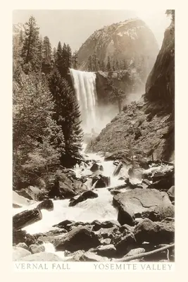 The Vintage Journal Cascada Vernal, Yosemite - The Vintage Journal Vernal Falls, Yosemite