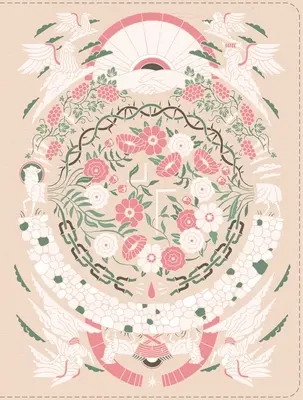 The Jesus Bible Artist Edition, Esv, Leathersoft, Peach Floral, thumb indexed - The Jesus Bible Artist Edition, Esv, Leathersoft, Peach Floral, Thumb Indexed