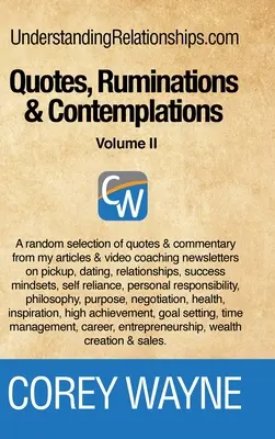 Citate, reflecții și contemplații - volumul II - Quotes, Ruminations & Contemplations - Volume II