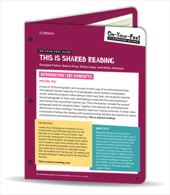 Ghidul On-Your-Feet: This Is Shared Reading, Grades K-6 - On-Your-Feet Guide: This Is Shared Reading, Grades K-6