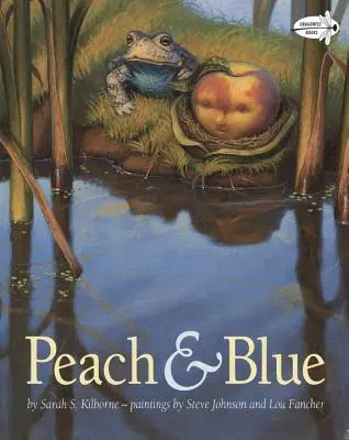 Piersică și albastru - Peach and Blue