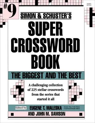 Simon & Schuster Super Crossword Book - Simon & Schuster's Super Crossword Book