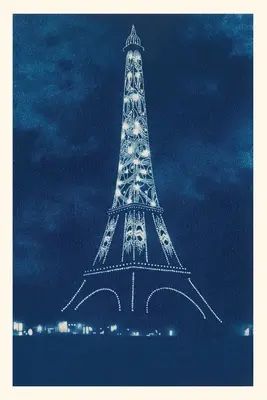 Jurnalul Vintage Illuminated Eiffel Tower - Vintage Journal Illuminated Eiffel Tower
