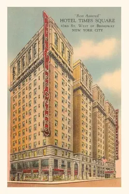 Jurnal de epocă Waldorf Hotel Times Square, New York City - Vintage Journal Waldorf Hotel Times Square, New York City