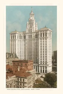 Vintage Journal Clădirea municipală, New York City - Vintage Journal Municipal Building, New York City