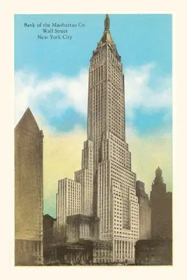 Jurnal de epocă Bank of Manhattan, New York City - Vintage Journal Bank of Manhattan, New York City