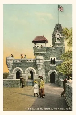 Jurnal de epocă The Belvedere, Central Park, New York City - Vintage Journal The Belvedere, Central Park, New York City