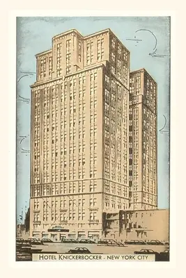 Jurnal de epocă Hotel Knickerbocker, New York City - Vintage Journal Hotel Knickerbocker, New York City