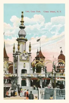 Jurnal de epocă Luna Park, Coney Island, New York - Vintage Journal Luna Park, Coney Island, New York